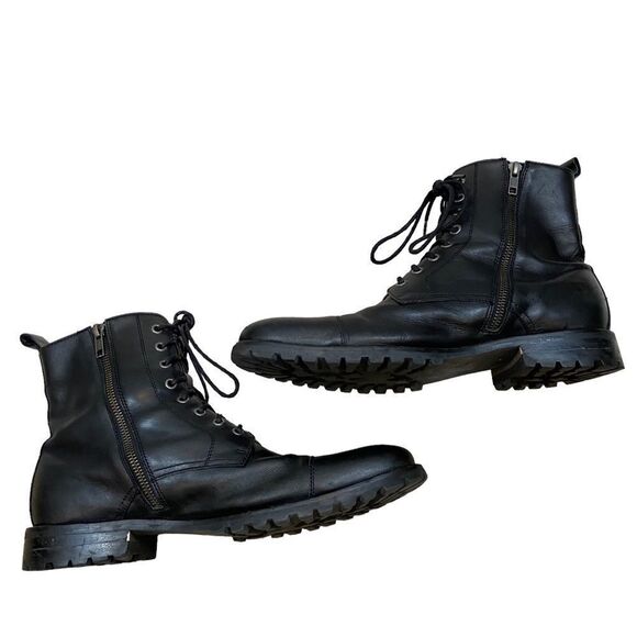 Men’s Blake McKay Bryan Cap Toe‎ Boots Black Size 10.5 Genuine Leather main image 5